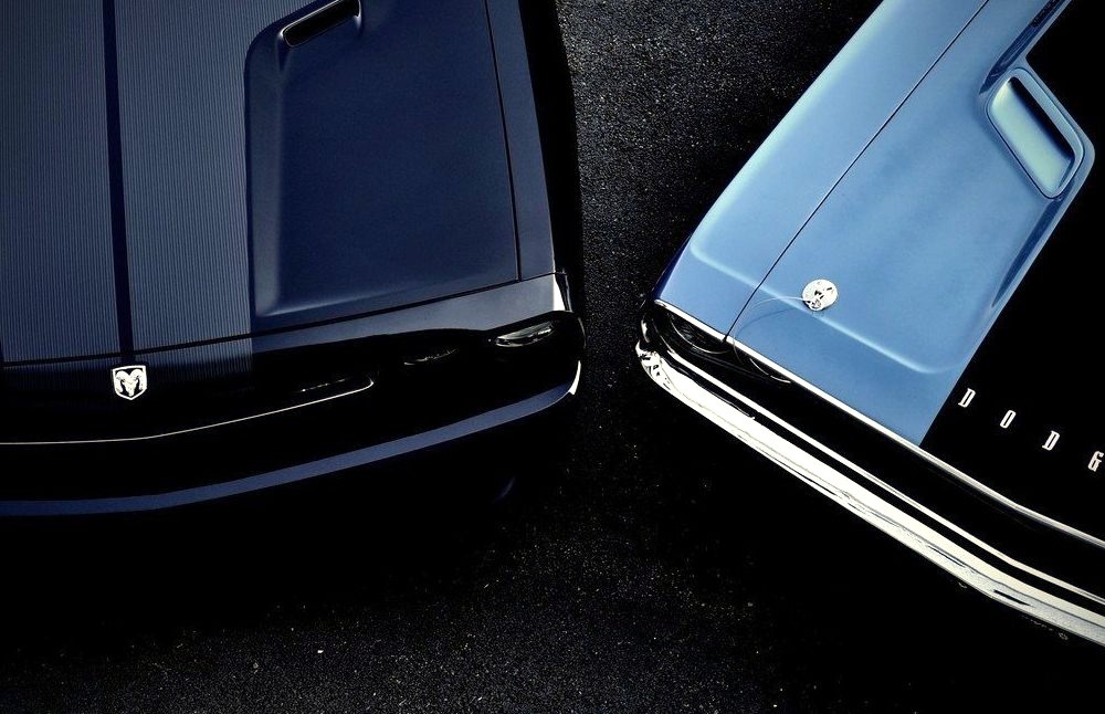 2010 Dodge Challenger and 1971 Dodge Challenger