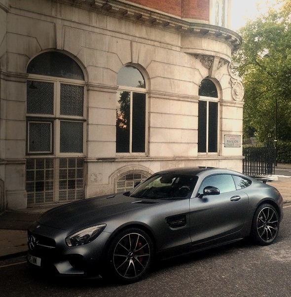 Mercedes-Benz AMG GT (Instagram @yournotmyfather)
